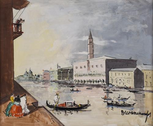 RAFAEL DURANCAMPS (1891-1979). "VENECIA".