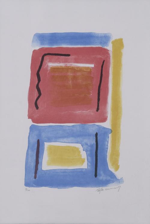 ALBERT RÀFOLS-CASAMADA (1923-2009). PAIR OF LITHOGRAPHS.