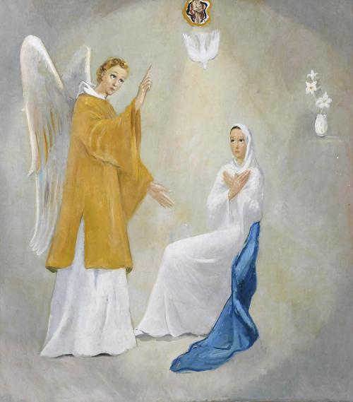 PERE PRUNA OCERANS (1904-1977). "ANUNCIACIÓN".