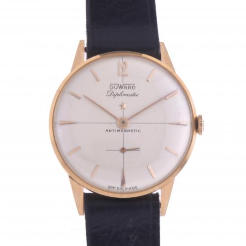 DUWARD. MODELO DIPLOMATIC. RELOJ DE PULSERA DE CABALLERO.