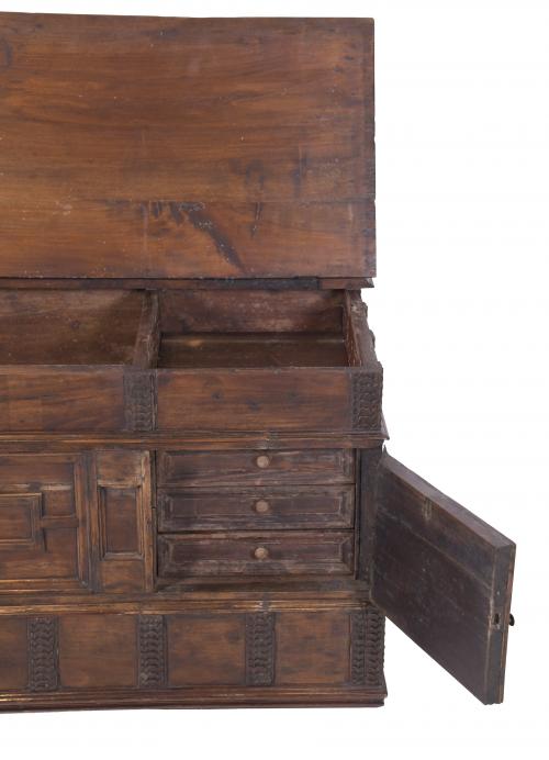 CATALAN LARGE CHEST, 19TH CENTURY.