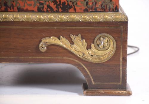 NAPOLEON III DISPLAY CABINET WITH BOULLE MARQUETRY.