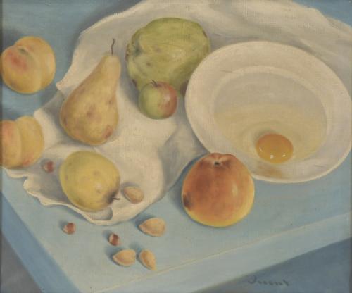 20TH CENTURY CATALAN SCHOOL. "STILL LIFE".