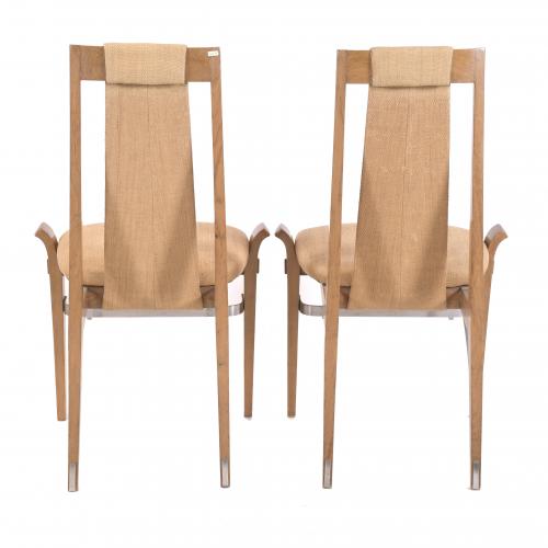 PERE COSP I VILLARÓ (1907-2007).  CHAIRS SET AFTER DANISH M