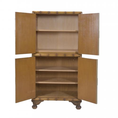 PERE COSP I VILLARÓ (1907-2007).  IMITATION BAMBOO CABINET,