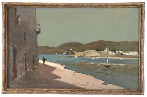 RAFAEL DURANCAMPS (1891-1979).  "EL PIANC" in Cadaqués.