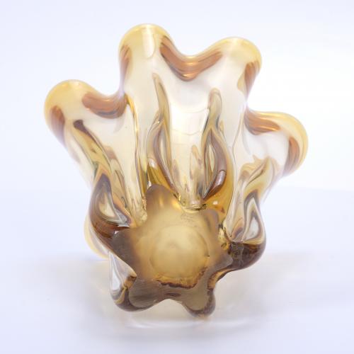 MURANO GLASS VASE, 20TH CENTURY.