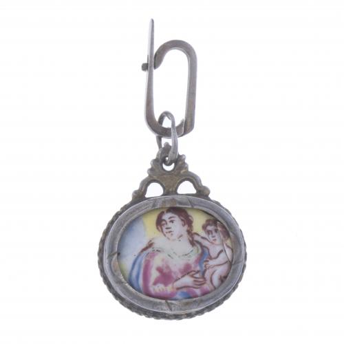 LOCKET PENDANT, 18TH CENTURY.