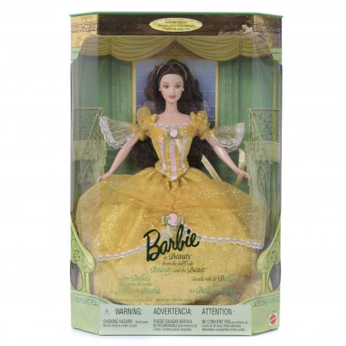 MATTEL. BARBIE DOLL MODEL "BARBIE AS BEAUTY FROM THE FAIRY TALE BEAUTY AND THE BEAST" FROM THE "COLLECTOR EDITION" COLLECTION, 1999.