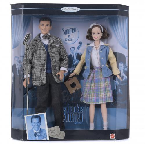 MATTEL. PAIR OF BARBIE DOLLS "BARBIE LOVES FRANKIE SINATRA" FROM THE "COLLECTOR EDITION" COLLECTION, 1999.