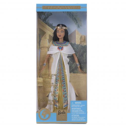 MATTEL. BARBIE DOLL, MODEL "PRINCESS OF THE NILE" FROM THE COLLECTION "DOLLS OF THE WORLD COLLECTION", 2001.