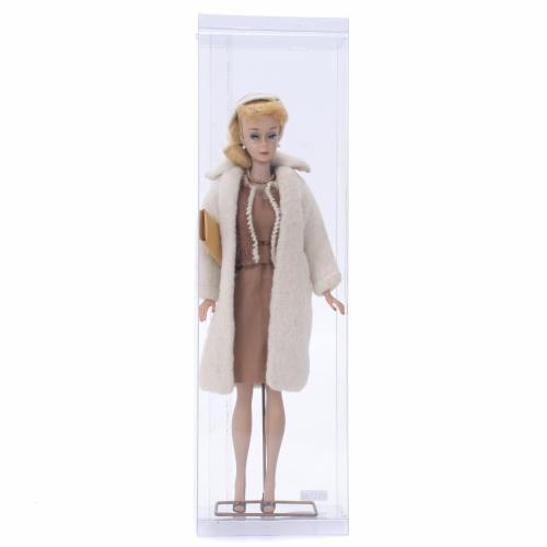 MATTEL. BARBIE DOLL MODEL "BLONDE - PONYTAIL" WITH "SORORITY MEETING" OUTFIT, 1959-1964.