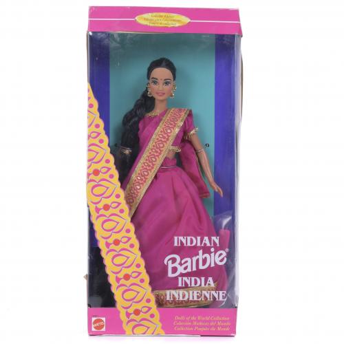 MATTEL. BARBIE DOLL MODEL "INDIAN BARBIE" FROM THE "DOLLS OF THE WORLD COLLECTION", 1995.