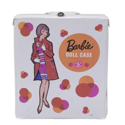 MATTEL. BRIEFCASE FOR BARBIE DOLL AND ACCESSORIES, 1967-1968.