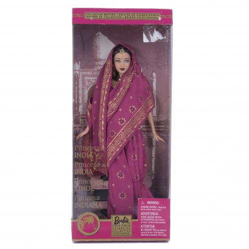 MATTEL. BARBIE DOLL MODEL "PRINCESS OF INDIA" FROM THE "DOLLS OF THE WORLD COLLECTION", 1998.