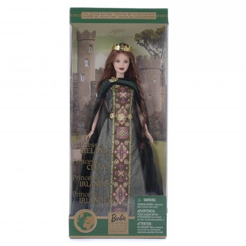 MATTEL. BARBIE DOLL MODEL "PRINCESS OF IRELAND" FROM THE "DOLLS OF THE WORLD COLLECTION", 2001.