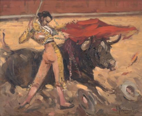 JOAQUIM TERRUELLA MATILLA (1891-1957). "BULLFIGHTING PASS".