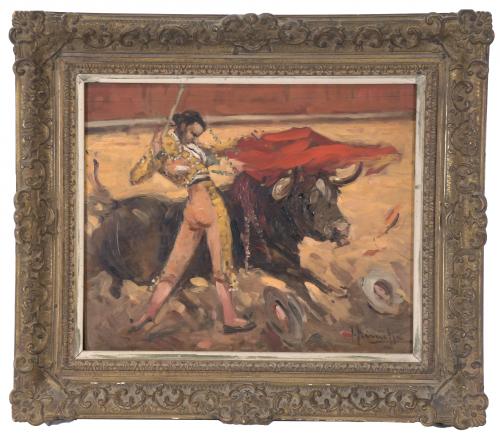 JOAQUIM TERRUELLA MATILLA (1891-1957). "BULLFIGHTING PASS".