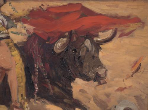 JOAQUIM TERRUELLA MATILLA (1891-1957). "BULLFIGHTING PASS".