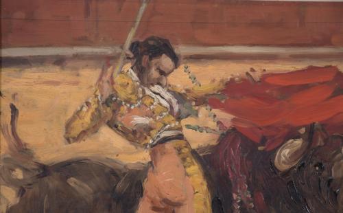 JOAQUIM TERRUELLA MATILLA (1891-1957). "BULLFIGHTING PASS".