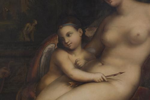 ANTONI FERRAN Y SATAYOL (1786-1857).  "VENUS AND CUPID".