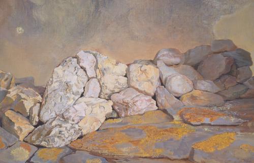 ANTONI PITXOT (1934-2015). "STONES", 1975.