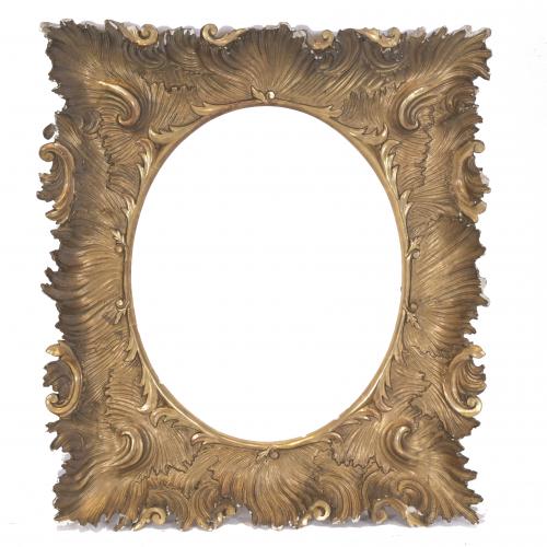 ROCOCO STYLE GILT FRAME, 20TH CENTURY. 