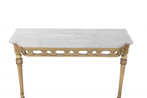 LOUIS XVI STYLE CONSOLE, 20TH CENTURY.