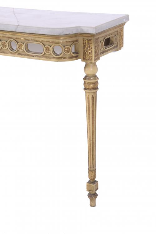 LOUIS XVI STYLE CONSOLE, 20TH CENTURY.