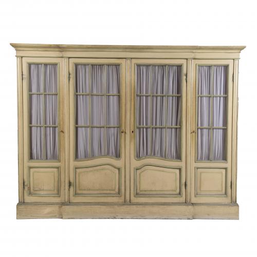 PROVENÇAL STYLE DISPLAY CABINET, MID 20TH CENTURY.