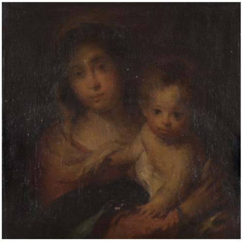 "MADONNA WITH CHILD".