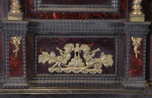 PAIR OF CABINETS ON CONSOLES, MANNERIST STYLE, 20TH CENTURY.