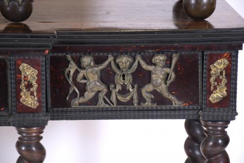 PAIR OF CABINETS ON CONSOLES, MANNERIST STYLE, 20TH CENTURY.