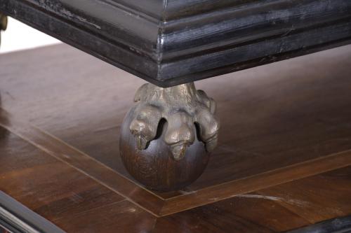 PAIR OF CABINETS ON CONSOLES, MANNERIST STYLE, 20TH CENTURY.