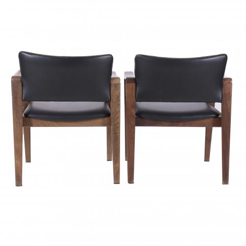 ARNE WAHL IVERSEN (1947-2006) PAIR OF ARMCHAIRS, CIRCA 1960