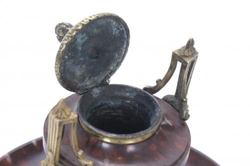 NAPOLEON III PERIOD INKWELL, 19TH CENTURY.