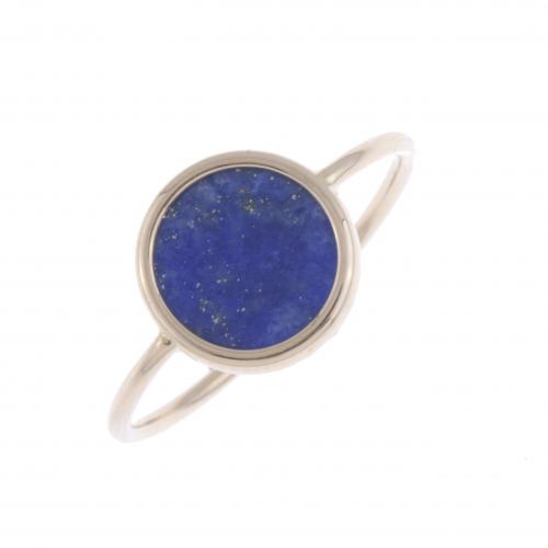 RING WITH LAPIS LAZULI.