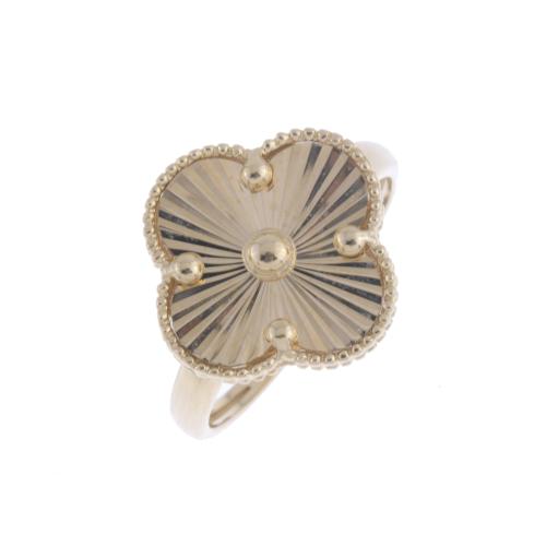 CLOVER RING, AFTER VAN CLEEF'S ALHAMBRA MODELS