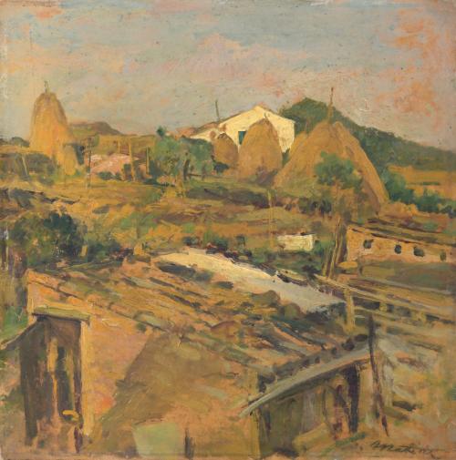 SEGUNDO MATILLA MARINA (1862-1937). "LANDSCAPE".