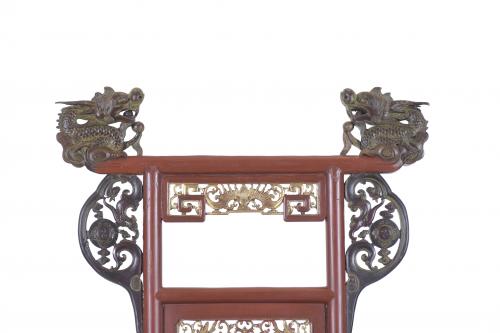 LATE QING DINASTY, 1850-1899. WASHBASIN STAND.