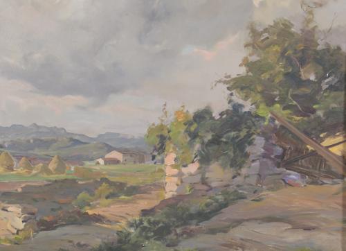 LLUÍS MARIA GÜELL CORTINA (1909-2001).  "LANDSCAPE".