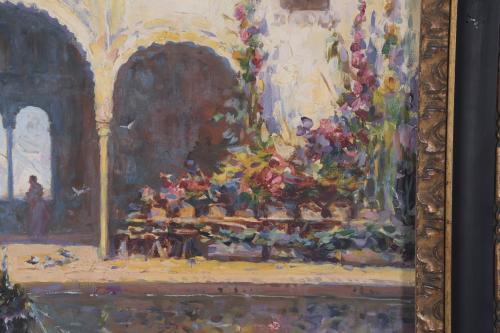 ANTONIO AGUILAR (1871-1931).  "ALHAMBRA".