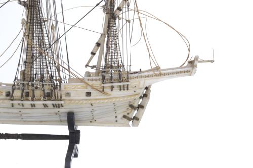 SMALL SHIP MODEL IN BONE, 1945-1948