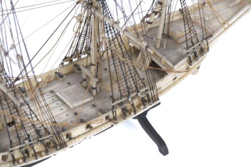 SMALL SHIP MODEL IN BONE, 1945-1948