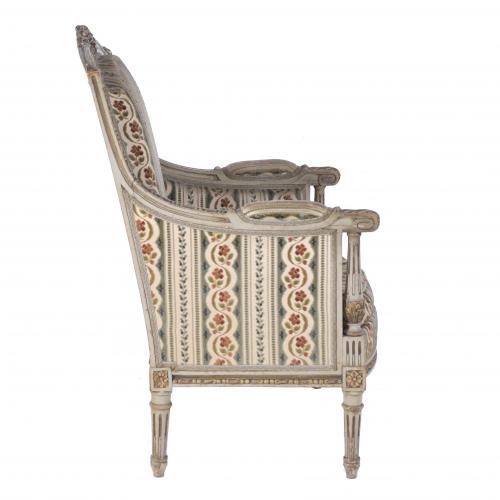 LOUIS XVI STYLE ARMCHAIR, 20TH CENTURY.