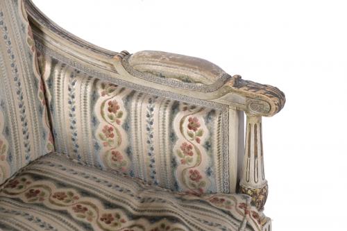 LOUIS XVI STYLE ARMCHAIR, 20TH CENTURY.