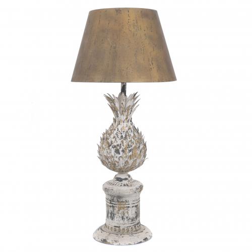 PINEAPPLE-SHAPED TABLE LAMP, LATE 20TH CENTURY.