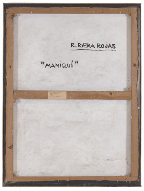 ROC RIERA ROJAS (1913-1992).  "MANIQUÍ".