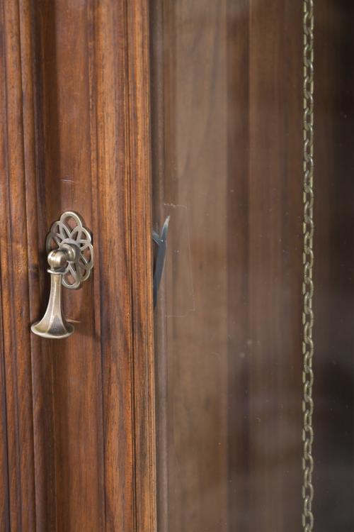 SPANISH GRANDFATHER CLOCK, SECOND HALF OF THE 20TH CENTURY.