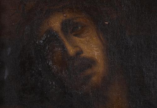 18TH CENTURY SPANISH SCHOOL. "CHRIST".